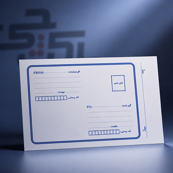 پاکت پستی ساده بدون لایه